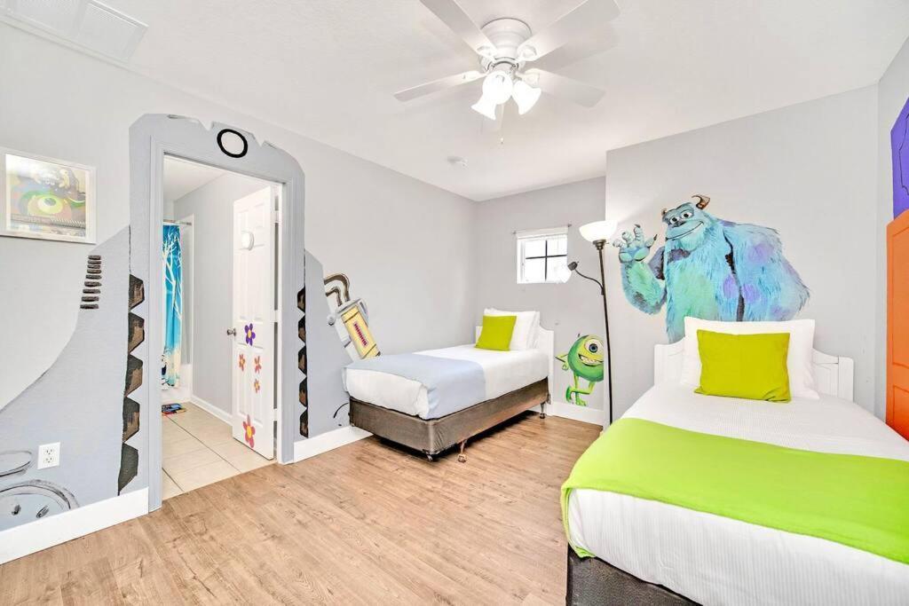 Guardians Theater 5Br Home Resort W Pool Hot Tub Orlando Extérieur photo