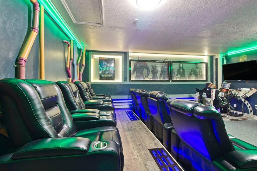 Guardians Theater 5Br Home Resort W Pool Hot Tub Orlando Extérieur photo